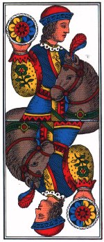 Carte da Briscola: Cavaliere di Denari