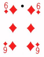 Carte da Ramino: Sei di Quadri
