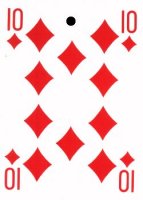 Carte da Ramino: Dieci di Quadri