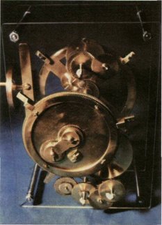 Il calcolatore astronomico di ANTIKYTHERA - dettaglio di un meccanismo