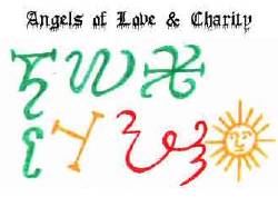 Characters of the Angels of Love and Charity