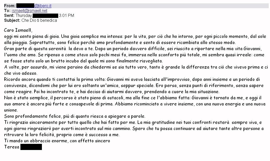 Testimonianza n. 747: Ancora insieme
